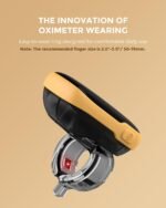 Vibeat Pulse Oximeter for 12 Hours Continuous Tracking, WearO2 Bluetooth Finger Oxygen Monitor, Notification of Low O2, Wearable Ring Blood Oxygen Meter, Free App & PDF Report - Image 4