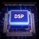 KZ AXAS Wired Gaming Earphones, DSP Sound Card with Built-in Ai Noise Cancellation, Multi-Model Compatible Ergonomic Design Headset(White, USB Type-C) - Image 5