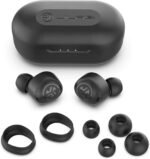 JLab JBuds Air True Wireless Signature Bluetooth Earbuds + Charging Case, Black, IP55 Sweat Resistance, Bluetooth 5.0 Connection, 3 EQ Sound Settings Signature, Balanced, Bass Boost - Image 4