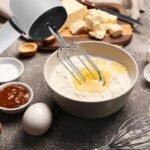 3 Speed Hand Mixer with Flex Edge Beaters | Auto-Scrape Design for Baking, Whipping, Dough | | Easy to Clean | Perfect for Home Bakers -HM903 (milky white) - Image 3