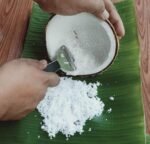 Plai Na Coconut Hand Grater Scraper Shredder Blade Meat Removal Tool Stainless Steel, Bottle Opener, Peeler - Image 3