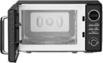 Magic Chef MC77CMB 0.7-Cu. Ft. 700-Watt Retro Countertop Microwave (Black) - Image 3