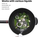 Mistifi Dark Glass Oil Sprayer150ml – Fine Mist Olive Oil Dispenser for Cooking Air Fryer & BBQ Refillable Dark Glass Bottle for Healthy Cooking & Baking(PS641) - Image 4