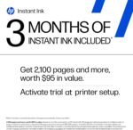 HP OfficeJet Pro 8125e Wireless All-in-One Color Inkjet Printer, Print, scan, Copy, ADF, Duplex Printing Best-for-Home Office, 3 Month Instant Ink Trial Included, AI-Enabled (405T6A) - Image 6