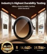 TORRAS for Samsung Galaxy S26 Ultra Camera LENs Protector, 1:1 Perfect Fit&HD Clear, [9H+] Military-Grade, Case Friendly, Anti-Scratch, Anti Fingerprint, Easy Installation, Metal Frame, Black - Image 3