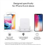 Logitech Powered Wireless Charging Stand for iPhone 8, 8 Plus, X, XS, XS Max and XR - Image 3