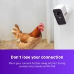 Roku Battery Camera for Home Security - New Weather-Resistant Indoor & Outdoor Wireless Camera & Pet Monitor with 1080p HD & Two-Way Audio - Rechargeable, Motion Detection & Wi-Fi - Image 6