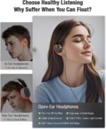 Lightning Wired Headphones with Mic Open Ear Earbuds for iPhone 14/13/12/11 Models [HiFi Sound, Secure Fit, Volume Control] Earphones Wired, Durable Ear Buds for Sports & Daily Use - Image 3