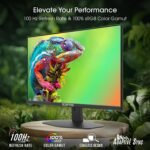 Sceptre New 24-inch Gaming Monitor 100Hz FreeSync 2X HDMI 1X DP Build-in Speakers, Machine Black 2026 (E248W-FW100T Series) - Image 3