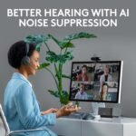 Logitech Zone 950 Premium Noise Canceling Headset with Hybrid ANC, Bluetooth, USB-C, USB-A, Certified for Zoom, Google Meet, Google Voice, and Fast Pair - Graphite - Image 3