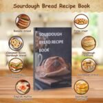Angadona Sourdough Starter Kit, Sourdough Bread Baking Supplies, 40oz Sourdough Starter Jar, 9" Round & 10" Oval Silicone Bread Proofing Baskets Set, Bread baking tools,Silicone bread Sling - Image 3