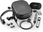 Bose Proflight Series 2 Aviation Headset with Bluetooth Connectivity, Dual Plug Cable, Black - Image 5