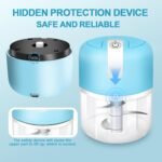 Garlic Chopper, 250ML Portable Electric Garlic Chopper with USB Charging Function, Wireless Food Processor for Chili, Fruit, Meat, Ginger, Onion etc - Image 6