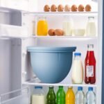 GuanQiao Silicone Bowl Liners for 5 Qt KitchenAid Mixers, 3 Liners with Lids, Blue/Beige/Green - Image 4