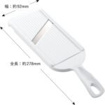 KAI Japanese Mandoline Slicer, Adjustable, Stainless Steel, Kitchen Tools, Potato Slicer, Made in Japan - Image 3