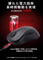 Philips SPK9418 Wireless Gaming Mouse, Adjustable 12000 DPI Bluetooth Mouse for Gaming, Wired/2.4Ghz/Bluetooth Ultra-Lightweight with 5 Programable Buttons, Rechargeble Battery - Image 6