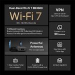 TP-Link BE3600 Wi-Fi 7 Portable Travel Router TL-WR3602BE | Dual-Band, 2.5 Gig Port, USB 3.0 | Multi-Modes in One | OpenVPN, WireGuard® | Public WiFi Sharing for Hotel/Cruise/RV/Plane | No 6 GHz - Image 3