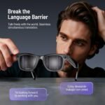 Upgraded Ai Smart Bluetooth Glasses, 800w Anti-Shake Camera Glasses, 1080p Video Recording, Ai Real-Time Translation, Open-Back Headphone Audio, Voice Assistant, Sunglasses for Men Women - Image 5