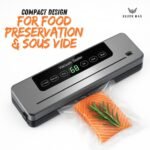 Vacuum Sealer for Food Storage – 120W Power | 30cm Sealing Width | Compact ABS Design | 110V–240V Voltage | Includes 10 BPA-Free Vacuum Bags | For Sous Vide, Meal Prep Food Preservation - Image 4