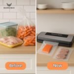 Vacuum Sealer for Food Storage – 120W Power | 30cm Sealing Width | Compact ABS Design | 110V–240V Voltage | Includes 10 BPA-Free Vacuum Bags | For Sous Vide, Meal Prep Food Preservation - Image 5