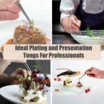 6 Inch Professional Culinary Stainless Steel Precision Tongs with Serrated Tips, Plating/Food Presentation Detailing Serving Tongs, Chef's Kitchen Tweezer Tongs - Ultra Non-Slip Grip - Image 4