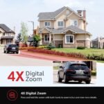 BOAVISION 2K Security Camera Outdoor, Wireless WiFi IP Camera Home Security System 360° View,Motion Detection, auto Tracking,Two Way Talk, pan Tile Full Color Night Vision 5G/2.4G WiFi - Image 3