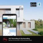 BOAVISION 2K Security Camera Outdoor, Wireless WiFi IP Camera Home Security System 360° View,Motion Detection, auto Tracking,Two Way Talk, pan Tile Full Color Night Vision 5G/2.4G WiFi - Image 5