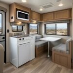 Avanti CK3016 Energy Star Certified Full Compact Kitchen, Built in Kitchenette Stainless Steel Counter, Two Element Cooking Range, Refrigerator & Storage, 30-Inch, White - Image 5