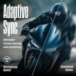 Westinghouse 22 Inch Monitor, 1080p Full HD IPS Computer Screen, 100Hz Refresh Rate, 1ms Response, HDR, Adaptive Sync, Built-in Speakers, HDMI, VGA, Gaming & Home Office (2025 Model) - Image 6