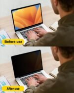 F FORITO 15.6 Inch Laptop Privacy Screen Protector, 360° Anti Peeping and Anti Glare Laptop Privacy Shield Compatible with 15.6" HP/Lenovo/Dell/Acer/ASUS/Thinkpad with 16:9 Aspect Ratio - Image 4