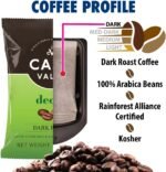 Café Valet DECAF Dark Roast Single Serve Coffee Packets – 84 Count – For Use with Café Valet Single Serve Cofee Makers – Disposable Brew Basket & Cofee Pack - Image 4