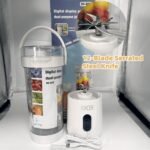 Personal Portable Cordless Blender for Shakes and Smoothies and Juice,21 Oz USB-C Rechargeable Mini Mixer with Extra Lid for Travel, Office, Gym - Image 4