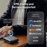 TP-Link Dual-Band Wi-Fi 6 AX3000 Travel Router TL-WR3002X – Multi-Gig Portable, OpenVPN, WireGuard, Public Network Sharing, Hotel/Cruise Approved, Phone Tethering, USB 3.0, Multi-Mode - Image 4