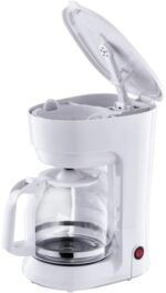 DAYUM White 12 Cup Drip Coffee Maker - Image 4