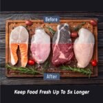 Precut Vacuum Sealer Bags, 150 Gallon 11" x 16" and Quart 8" x 12" and Pint 6" x 10" Commercial Grade Textured Food Sealer Bag, Vacuum Storage Bags for Storage, Meal Prep or Sous Vide - Image 5