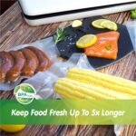 Precut Vacuum Sealer Bags, 150 Gallon 11" x 16" and Quart 8" x 12" and Pint 6" x 10" Commercial Grade Textured Food Sealer Bag, Vacuum Storage Bags for Storage, Meal Prep or Sous Vide - Image 6