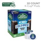 Green Mountain Coffee Roasters Original Black Iced Cold Brew Coffee, Single Serve Keurig K-Cup Pods, 20-Count Box - Image 3