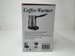 Golden Star Electric Coffee Maker – 6 Cup Stainless Steel Jazve with Cordless Heating Base – Armenian & Middle Eastern Coffee Pot, 110–120V US Plug - Image 6