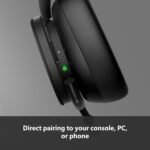 Xbox Wireless Gaming Headset – Over Ear Headphones – Spatial Audio with Dolby Atmos, Windows Sonic Series X|S, One, Windows PC, Mobile – Carbon Black - Image 5