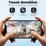 2 Pack Privacy Screen Protector for iPhone 12/12 Pro 6.1 inch, Anti-Spy Screen Protector Tempered Glass Film Shatterproof/Anti-Scratch/Touch Sensitive/No Air Bubbles/Easy to Install - Image 5