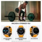 Garmin fēnix® 8 – 51 mm, AMOLED, Sapphire, Premium Multisport GPS Smartwatch, Long-Lasting Battery Life, Dive-Rated, Built-in LED Flashlight, Titanium with Spark Orange/Graphite Band - Image 5