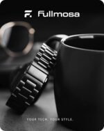 Fullmosa Band Compatible with Apple Watch 44mm 45mm 42mm, Stainless Steel iWatch Band for Apple Watch Se 2 Series 9/8/7/6/5/4/3/2/1(Black, 42mm/44mm/45mm) - Image 3