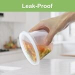 60 Sets (120-Piece) Deli Containers with Lids 16 oz, Leak-Proof & BPA Free Airtight Takeout Plastic Food Storage Containers for Soup, Freezer/Microwave/Dishwasher Safe - Image 4