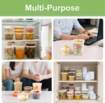 60 Sets (120-Piece) Deli Containers with Lids 16 oz, Leak-Proof & BPA Free Airtight Takeout Plastic Food Storage Containers for Soup, Freezer/Microwave/Dishwasher Safe - Image 5