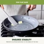GreenPan Valencia Pro Ceramic Nonstick 16 Piece Cookware Set, Hard Anodized PFAS-Free Pots & Pans, Induction Ready, Compatible on All Cooktops, Dishwasher Safe, Oven Safe to 600F, Gray - Image 6