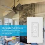 Lutron Caseta Smart Fan Speed Control Switch (Smart Hub Required), Single-Pole Lutron Caseta Switch for Fans, PD-FSQN-WH, White - Image 5