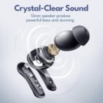 Groovz True Wireless Earbuds with Charging Case - Designed and Engineered in The USA - IPx4 Water Resistant Bluetooth Earbuds Compatible with Apple and Android - 27Hrs Battery Life - Ivory - Image 4