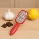 Mini Stainless Steel Grater with BPA-Free Handle – 5-Inch Cheese, Garlic, Nutmeg, Chocolate, Citrus Zester – Compact Handheld Grater for Kitchen, Baking, Cooking by Dependable Industries - Image 3