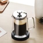 French Press Coffee Maker 34Oz - Double-Wall Insulated Borosilicate Glass - Ergonomic Handle - Coffee Gift - Tea & Coffee Press - Image 3