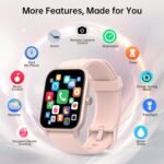 Tensky Smart Watch for Women, 1.85'' HD Sport Lady Smartwatch for Android/iPhone/Samsung/(Bluetooth Call), Alexa Built-in, 100+ Sport Modes Fitness Digital Tracker,Sleep/Heart Rate/SpO2 Monitor - Image 6